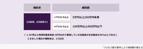 通常枠の補助金額