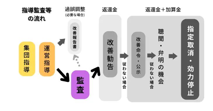 主な指定取り消しの理由（令和3年度）のグラフ