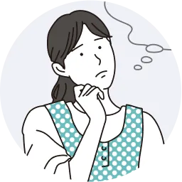 お金が飛んでいくことを想像する女性のイラスト