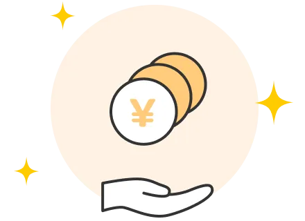 スマホ、パソコン、書類が円で囲まれている