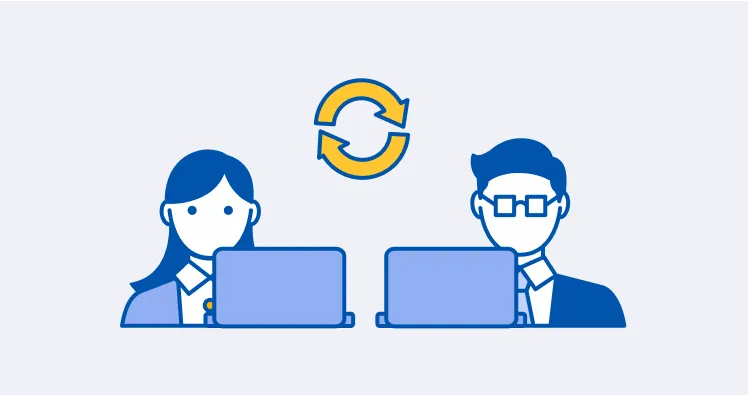 音声入力しているタブレット