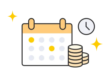 スマホ、パソコン、書類が円で囲まれている