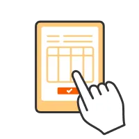 タブレット記録のアイコン