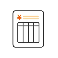 利用者への請求書のアイコン