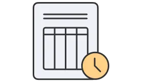 シフト表のイラスト