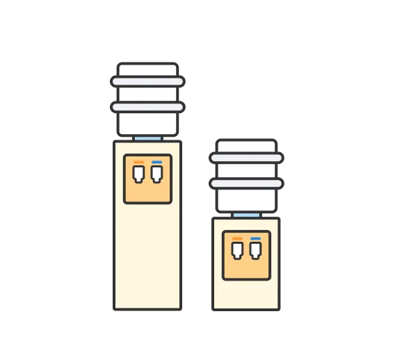 ウォーターサーバーのイラスト